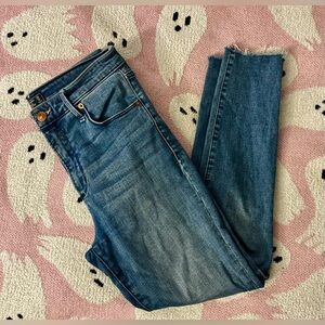 Abercrombie & Fitch - Women's Skinny Jeans - Blue Denim